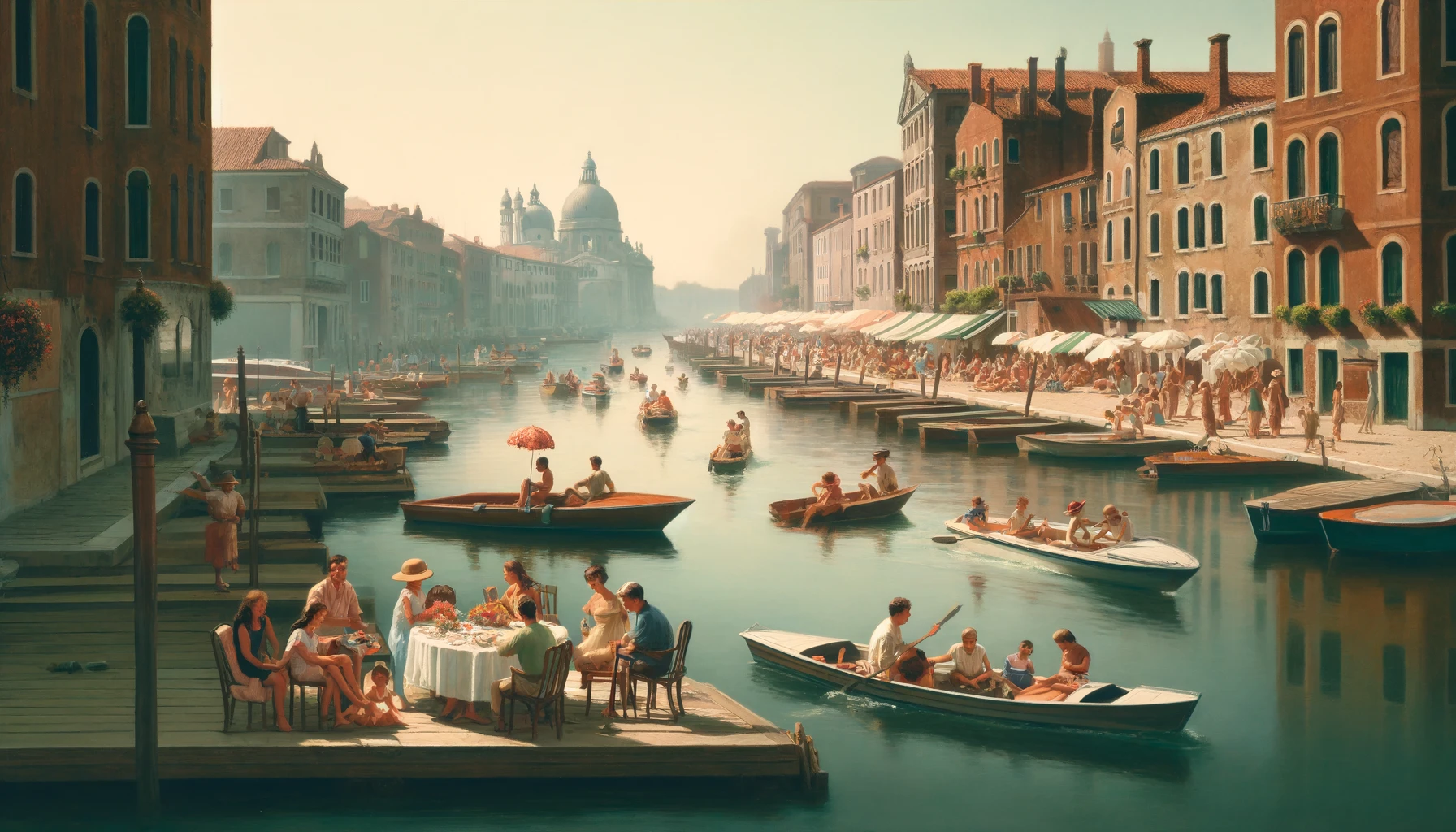 Water and Leisure: How Venetians Embrace the Summer